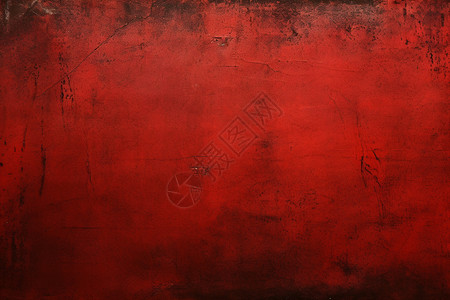 磨损的红墙背景图片