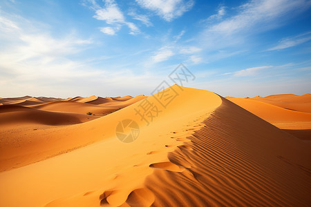 金色的沙丘背景图片