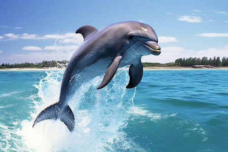 海洋生物海豚海洋生物的海豚背景