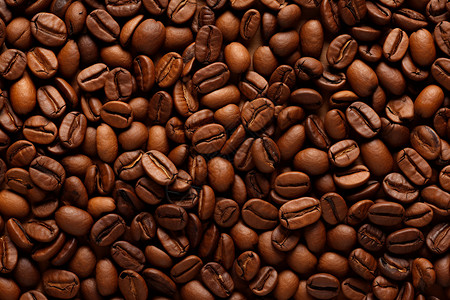 香醇美味的咖啡豆图片