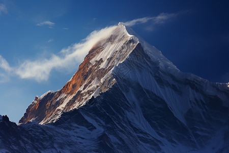 徒步旅行的珠穆朗玛峰图片
