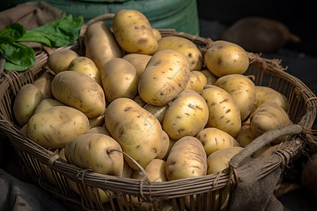 健康饮食的土豆食物图片