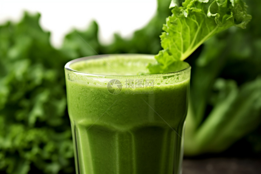 健康减脂的蔬菜青汁图片