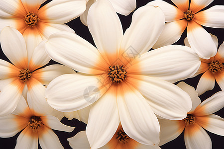 春天里的白花背景图片