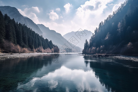 如画山水山水如画背景