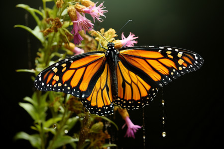 美丽翅膀的蝴蝶图片