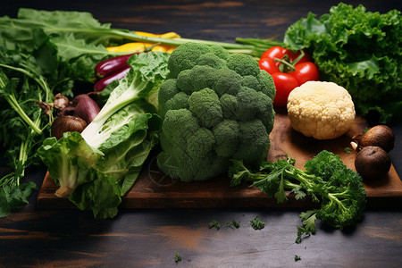 厨房健康的蔬菜图片