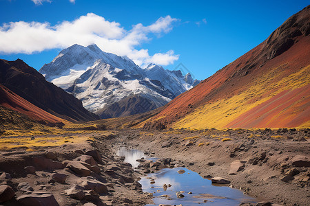 著名的安第斯山脉景观图片