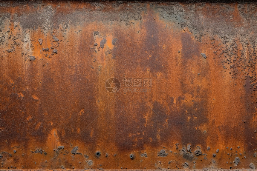 斑驳的金属钢板背景图片