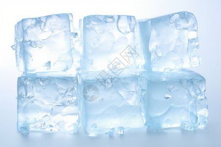 冰冻的坚硬冰块背景图片