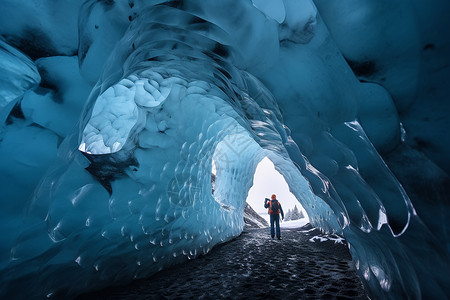 冰洞景观图片