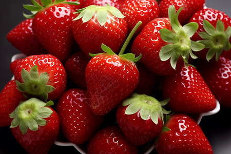 香甜可口的草莓图片