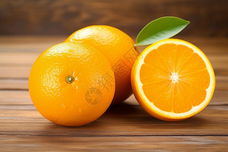 香甜多汁的橙子图片