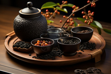 传统的中国茶道图片