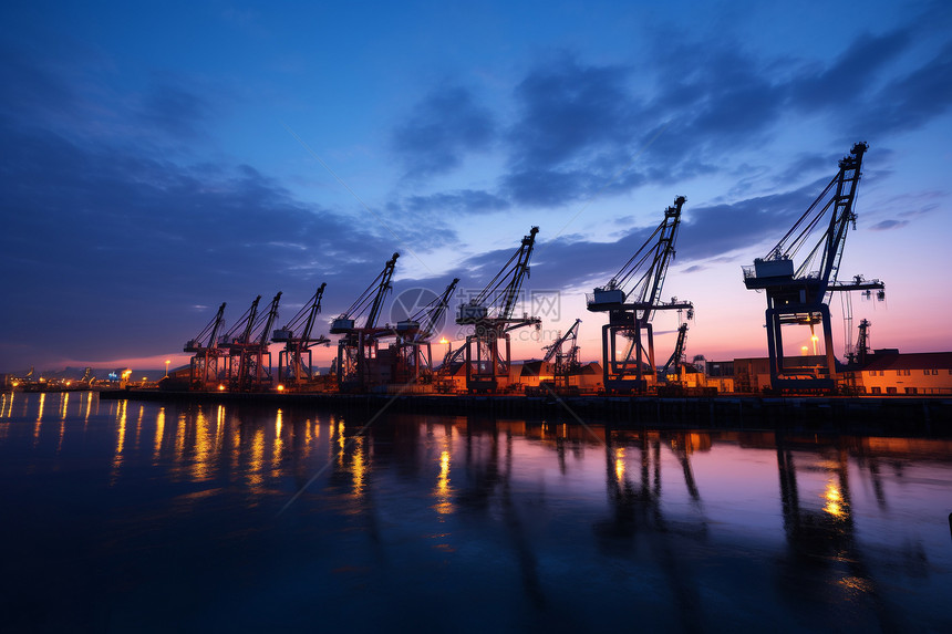 国际工业运输港口图片