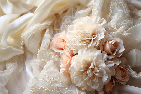 豪华的婚礼婚纱背景图片