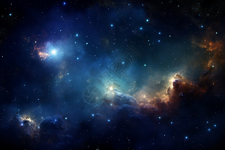 奇幻美丽的宇宙星空景观图片