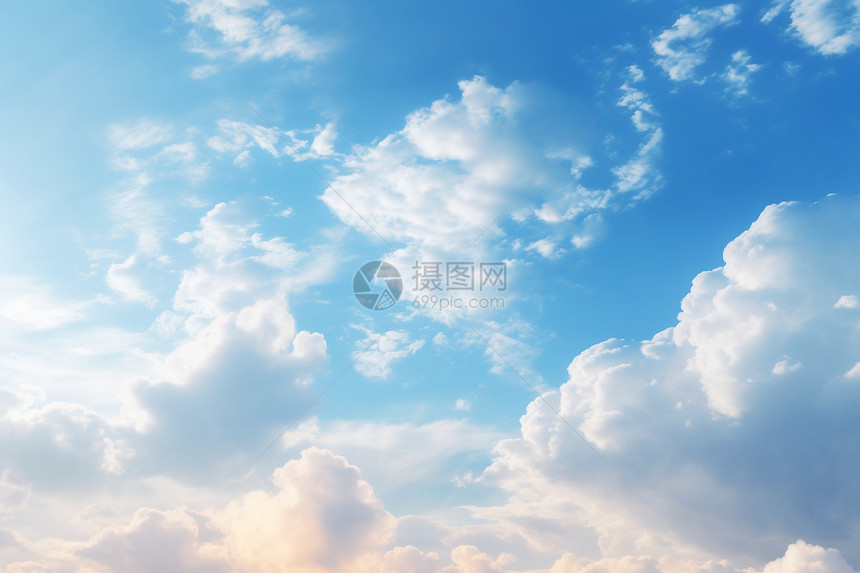 美丽的云朵图片