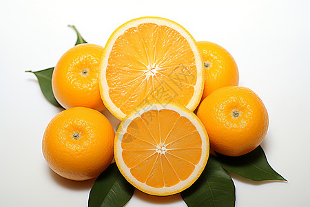 甘甜口感的柑橘图片