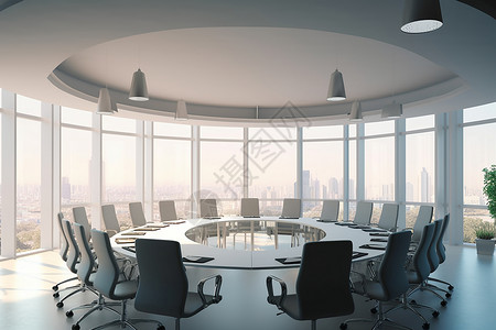 大型会议室现代化的会议室设计图片