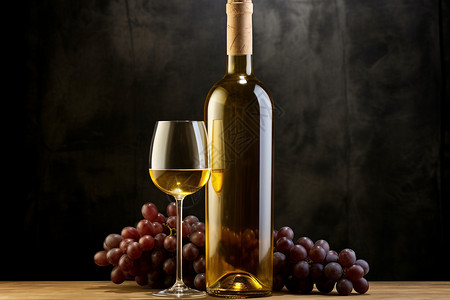 红色白葡萄酒酒香微醺背景