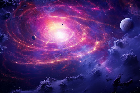 宇宙奇观星云之旅图片