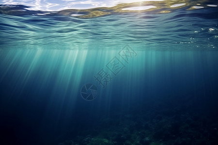 深海水下图片