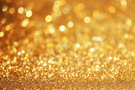 喷溅金色粉末金灿灿的粉末背景