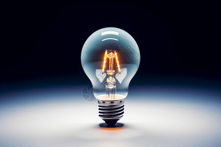 消耗能量集能量的灯泡设计图片