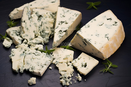 健康的青菜奶酪背景图片