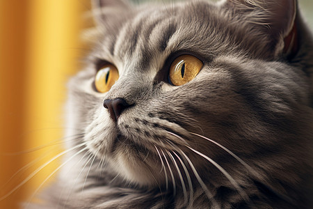 动物眼睛特写猫咪的眼睛背景