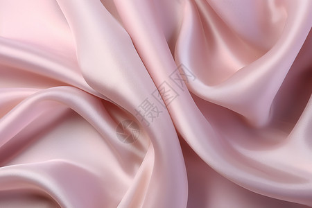 轻盈的粉色丝绸图片