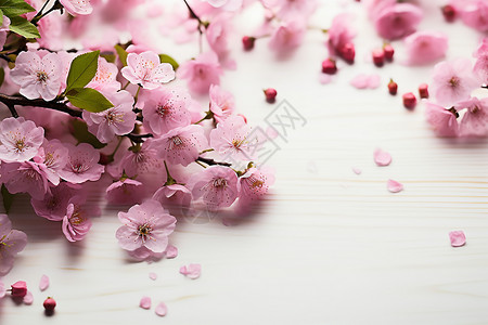 美丽的桃花粉色高清图片素材