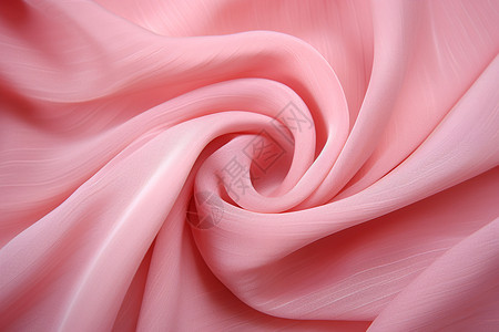手工纺织的粉色纱织面料图片