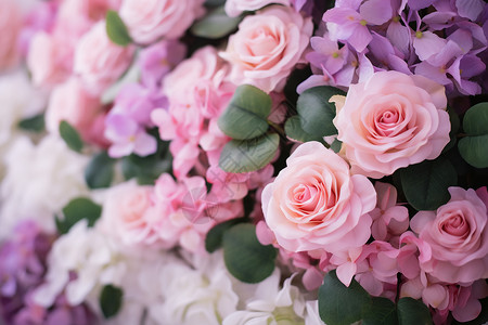 粉色玫瑰花装饰精致的玫瑰花装饰背景