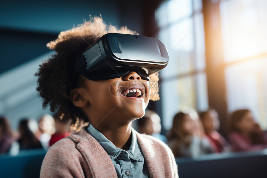 未来科技感虚拟教育图片