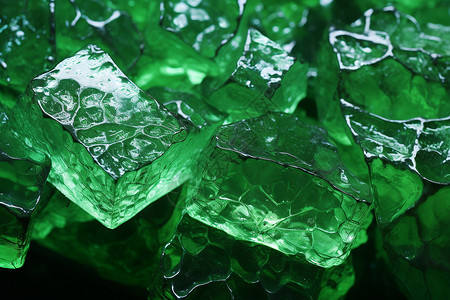 绿色的宝石背景图片