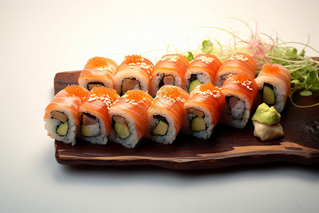 美味日式海鲜寿司图片