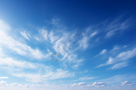 天空蔚蓝湛蓝的天空背景