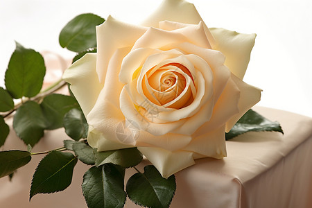美丽的白玫瑰背景图片