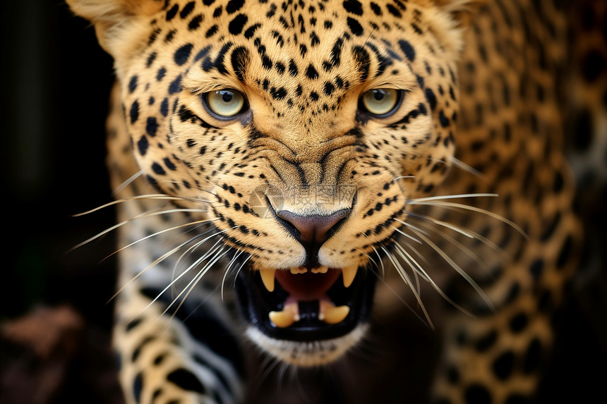野生动物的猎豹图片
