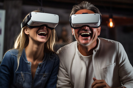 夫妻共享虚拟现实图片