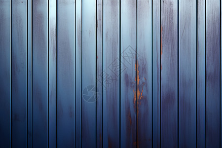 蓝色金属墙面图片