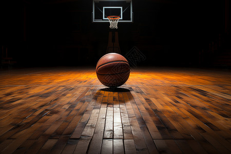 球场篮球架元素篮球之境背景