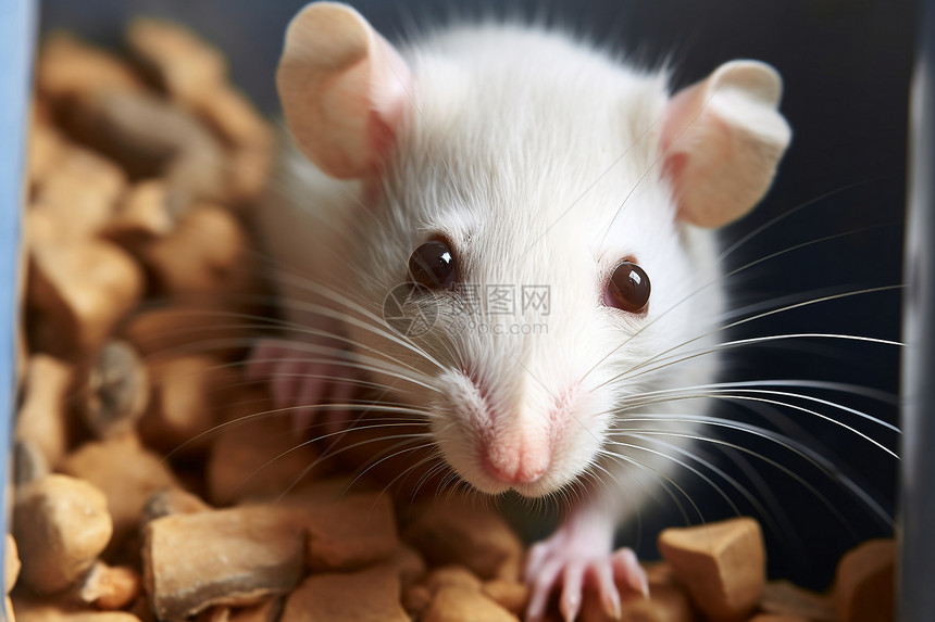 实验室里的小老鼠图片