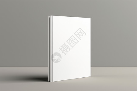 册子白色的立体本子背景