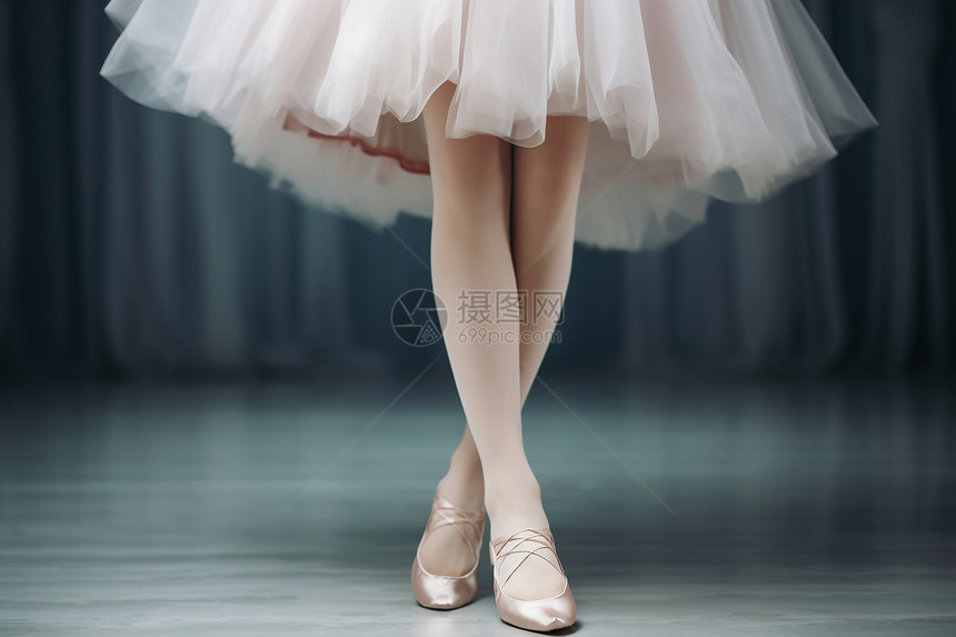 跳芭蕾的女性图片