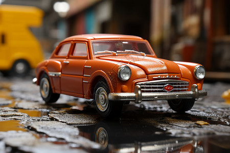 小玩具车模型背景图片