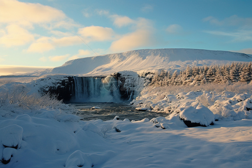 冰岛冬季图片