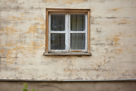 衰退房子的窗户背景